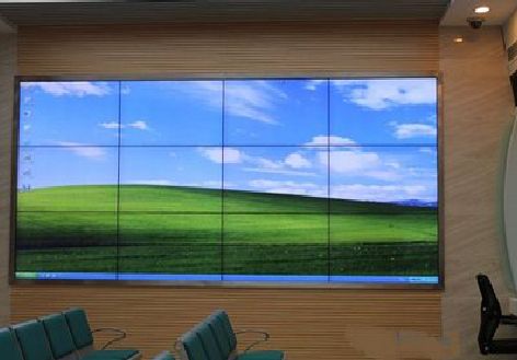 太湖液晶拼接屏的另类用法。